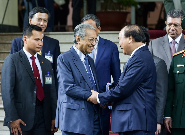 Lễ đón Thủ tướng Malaysia thăm chính thức Việt Nam