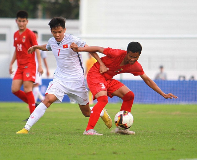 U15 Việt Nam vượt qua Myanmar tại giải U15 quốc tế - 1 U15 Việt Nam vượt qua Myanmar tại giải U15 quốc tế - 1
