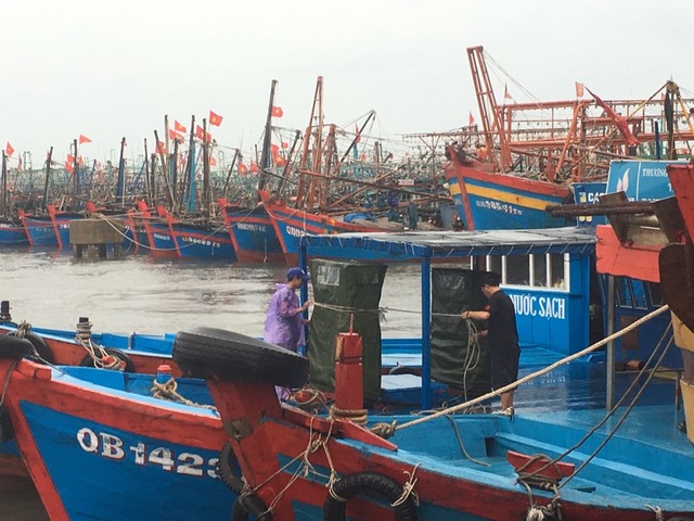 Nhiều tỉnh miền Trung hối hả chống bão - 2 Nhiều tỉnh miền Trung hối hả chống bão - 2