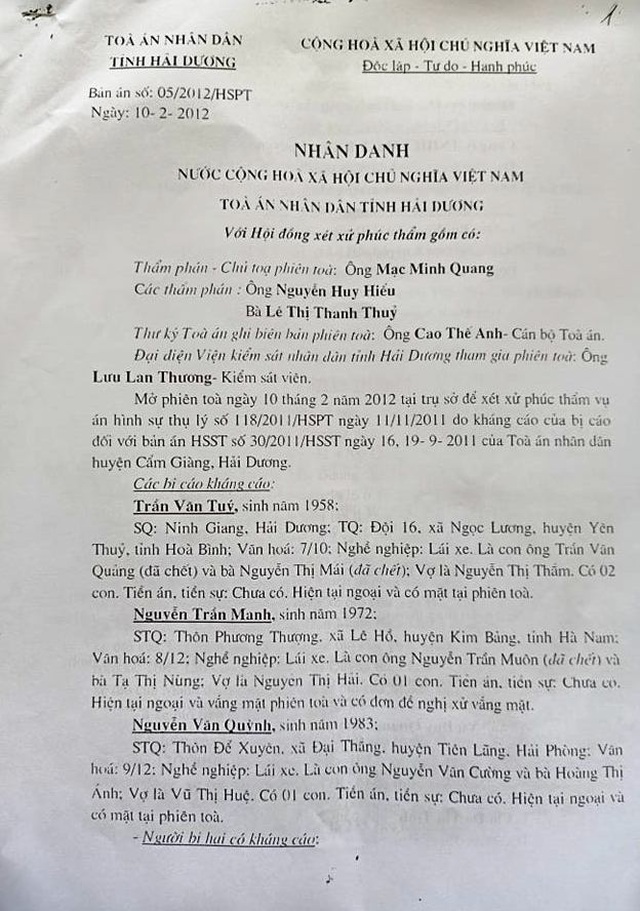 Nạn nhân tai nạn giao thông “mòn mỏi” chờ bồi thường sau bản án! - 2 Nạn nhân tai nạn giao thông “mòn mỏi” chờ bồi thường sau bản án! - 2
