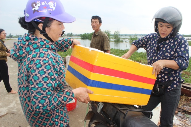Người dân gạt bèo gánh cá đặc sản chạy mưa bão - 8 Người dân gạt bèo gánh cá đặc sản chạy mưa bão - 8