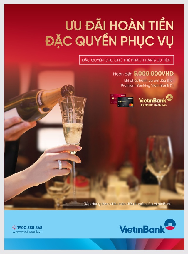 Tận hưởng ưu đãi đặc quyền cùng thẻ VietinBank Premium Banking - 1 Tận hưởng ưu đãi đặc quyền cùng thẻ VietinBank Premium Banking - 1