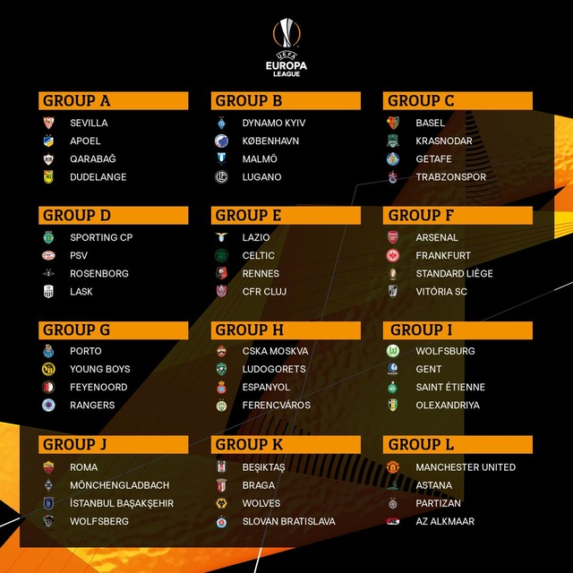 MU và Arsenal dễ thở ở vòng bảng Europa League - 2 MU và Arsenal dễ thở ở vòng bảng Europa League - 2
