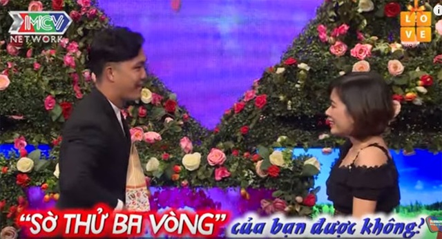 Chàng trai bạo gan đòi “sờ ba vòng” bạn gái trong show hẹn hò - 2 Chàng trai bạo gan đòi “sờ ba vòng” bạn gái trong show hẹn hò - 2
