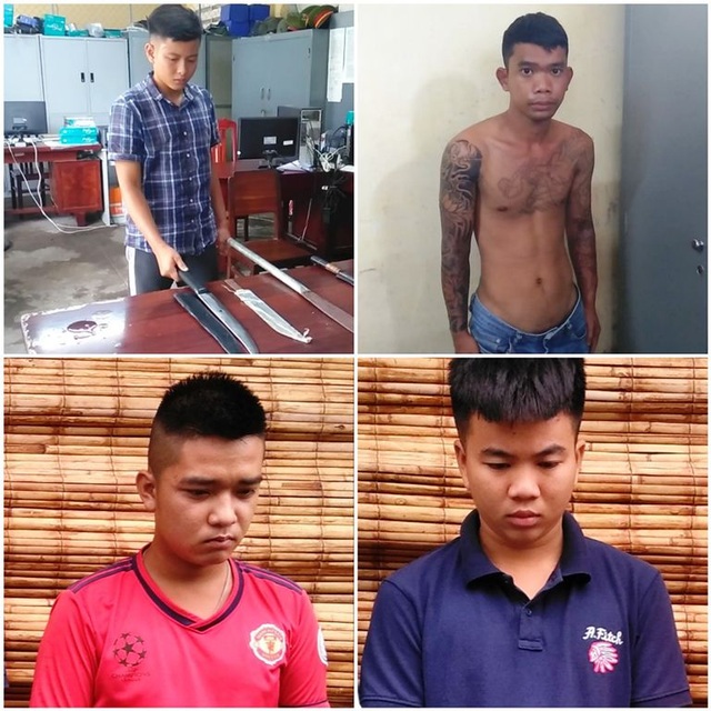 Bắt nhóm thanh niên dùng mã tấu chém đối thủ trọng thương - 1 Bắt nhóm thanh niên dùng mã tấu chém đối thủ trọng thương - 1