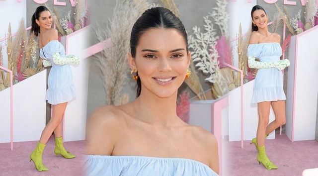 Kendall Jenner khoe chân siêu dài - 5 Kendall Jenner khoe chân siêu dài - 5