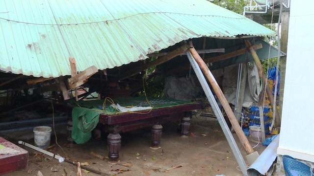 Vĩnh Long: Giông lốc làm tốc mái nhà, gãy đổ nhiều cây xanh - 1 Vĩnh Long: Giông lốc làm tốc mái nhà, gãy đổ nhiều cây xanh - 1