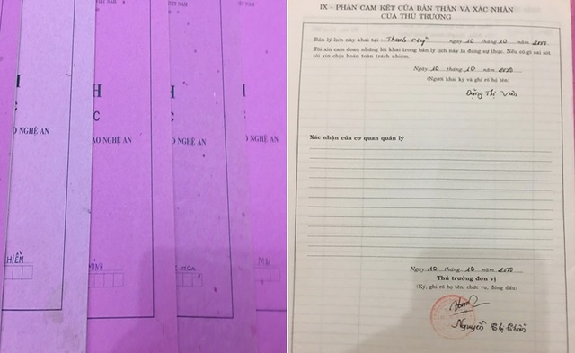 Hiệu trưởng bị “tố” 10 năm không ký nhận xét sổ lý lịch CCVC: Từ chối cung cấp thông tin - 2 Hiệu trưởng bị “tố” 10 năm không ký nhận xét sổ lý lịch CCVC: Từ chối cung cấp thông tin - 2