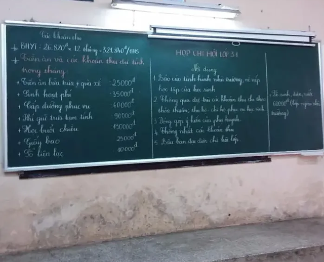 Chưa khai giảng, phụ huynh đã lo lắng về tiền trường - 1 Chưa khai giảng, phụ huynh đã lo lắng về tiền trường - 1