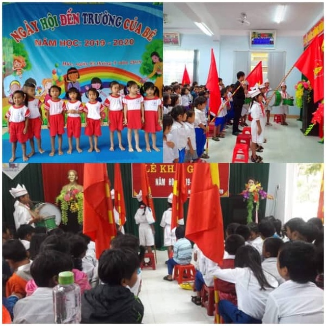 Dù mưa lũ, học sinh Quảng Trị vẫn tham gia ngày hội khai trường - 3 Dù mưa lũ, học sinh Quảng Trị vẫn tham gia ngày hội khai trường - 3