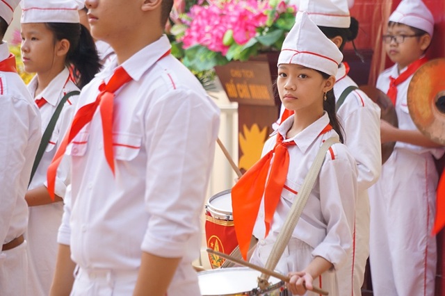 Khai giảng đầu tiên ở nhà mới của ngôi trường từng 60 năm học nhờ trong đình - 3 Khai giảng đầu tiên ở nhà mới của ngôi trường từng 60 năm học nhờ trong đình - 3