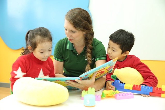 Trẻ mẫu giáo học tiếng Anh qua truyện kể như thế nào? - 2 Trẻ mẫu giáo học tiếng Anh qua truyện kể như thế nào? - 2