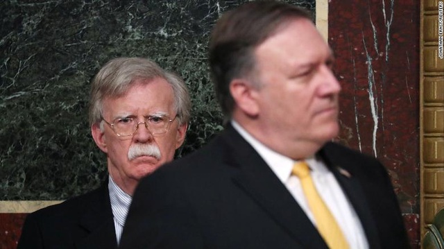 Mối quan hệ Bolton-Pompeo trên bờ vực chia rẽ sâu sắc