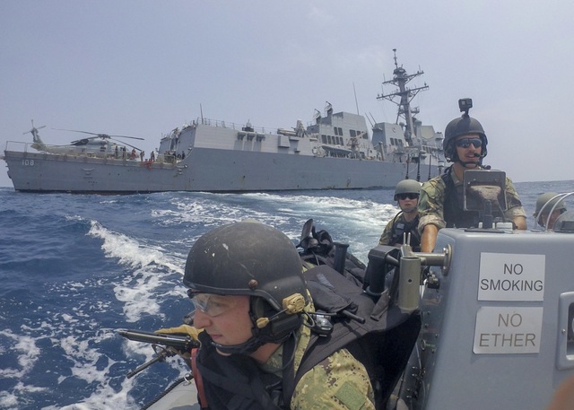 Dàn tàu chiến phô diễn sức mạnh trong diễn tập hàng hải Mỹ - ASEAN - Ảnh minh hoạ 6