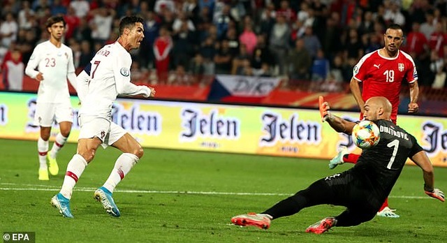 Serbia 2-4 Bồ Đào Nha: C.Ronaldo tỏa sáng