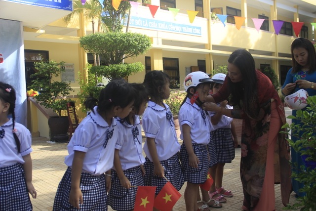 Học sinh Quảng Trị nô nức ngày hội khai trường