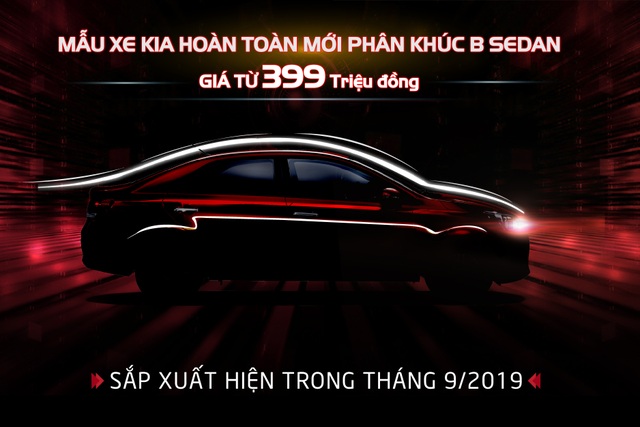 Kia Việt Nam chính thức nhận đặt hàng mẫu B-Sedan hoàn toàn mới, giá chỉ từ 399 triệu đồng - 1