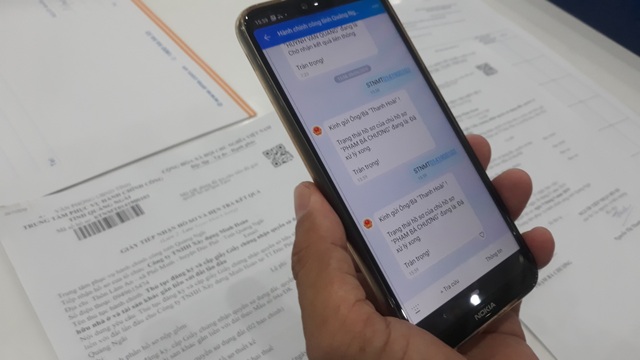 Quảng Ngãi nói gì khi giải quyết thủ tục hành chính trên Zalo? - 2 Quảng Ngãi nói gì khi giải quyết thủ tục hành chính trên Zalo? - 2