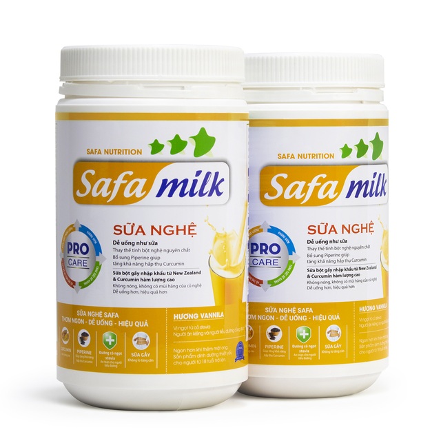 Sữa nghệ Safa Milk thức uống vàng cho sức khoẻ - 1