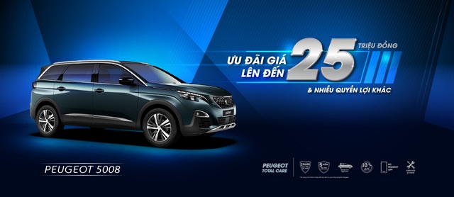 Peugeot ưu đãi giá lên đến 50 triệu và nhiều quyền lợi hấp dẫn khác - 3