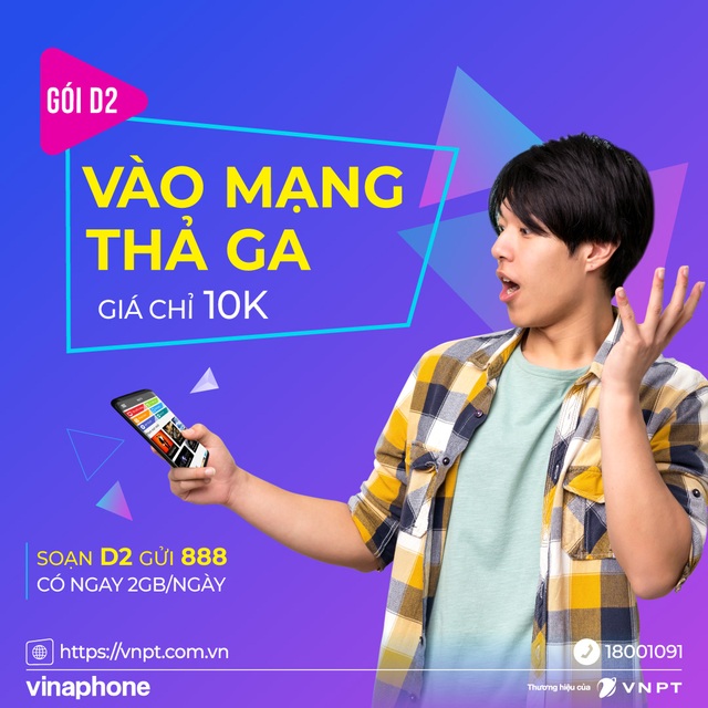 Bật data không lo về giá với loạt gói 4G siêu rẻ của VinaPhone - 2 Bật data không lo về giá với loạt gói 4G siêu rẻ của VinaPhone - 2