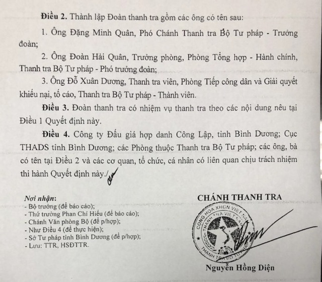 Nhịp cầu bạn đọc số 14: Đề nghị thanh tra nghiêm túc vụ thi hành án bị tố khuất tất tại Bình Dương! - 2 Nhịp cầu bạn đọc số 14: Đề nghị thanh tra nghiêm túc vụ thi hành án bị tố khuất tất tại Bình Dương! - 2