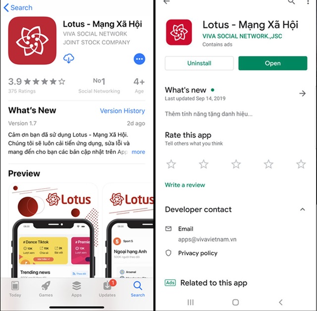 Cài trước app Lotus để xem livestream Lễ ra mắt Mạng xã hội Lotus - 4