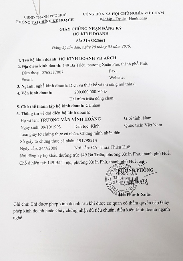 Huế: Phát hiện thêm sai phạm tại công trình vi phạm 1 năm “không tháo dỡ nổi” - 3 Huế: Phát hiện thêm sai phạm tại công trình vi phạm 1 năm “không tháo dỡ nổi” - 3