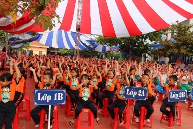 Tưng bừng lễ phát động Thiếu nhi Việt Nam tìm hiểu và tuyên truyền bảo vệ môi trường - 5 Tưng bừng lễ phát động Thiếu nhi Việt Nam tìm hiểu và tuyên truyền bảo vệ môi trường - 5