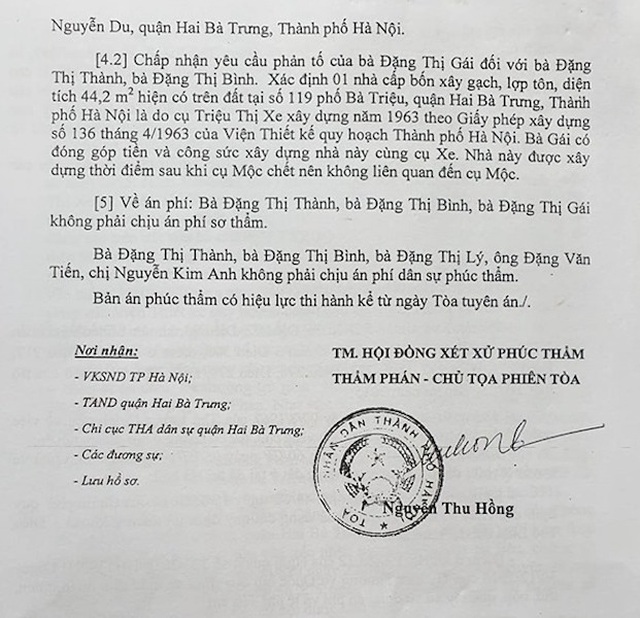 Hà Nội: Phó chủ tịch quận ký văn bản khiến cụ bà 77 tuổi “cạn nước mắt” xin cấp sổ đỏ - 3 Hà Nội: Phó chủ tịch quận ký văn bản khiến cụ bà 77 tuổi “cạn nước mắt” xin cấp sổ đỏ - 3