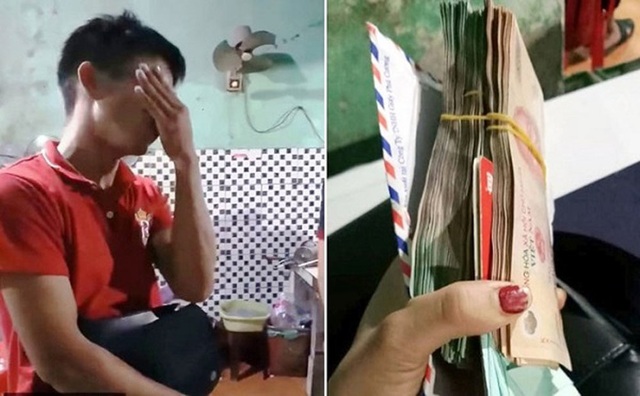 Chàng trai òa khóc khi được trả 200 triệu đồng bỏ quên trong quán ăn - 3 Chàng trai òa khóc khi được trả 200 triệu đồng bỏ quên trong quán ăn - 3
