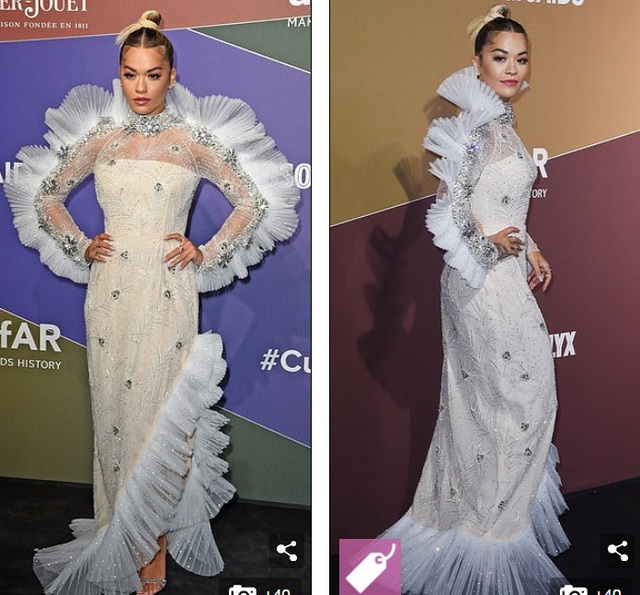 Rita Ora khoe eo săn chắc với váy đỏ rực - 8 Rita Ora khoe eo săn chắc với váy đỏ rực - 8