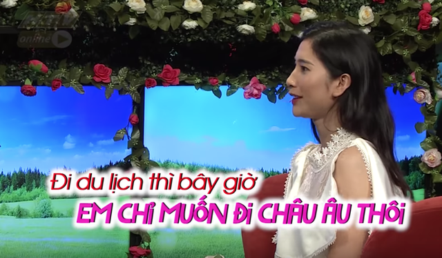 Thêm cô gái “gợi ý đi du lịch châu Âu trong show hẹn hò - 3 Thêm cô gái “gợi ý đi du lịch châu Âu trong show hẹn hò - 3