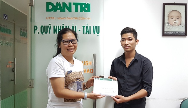 Người cha trẻ quặn mình chờ chết đã khoẻ lại nhờ sự chung tay của bạn đọc Dân trí - 2 Người cha trẻ quặn mình chờ chết đã khoẻ lại nhờ sự chung tay của bạn đọc Dân trí - 2