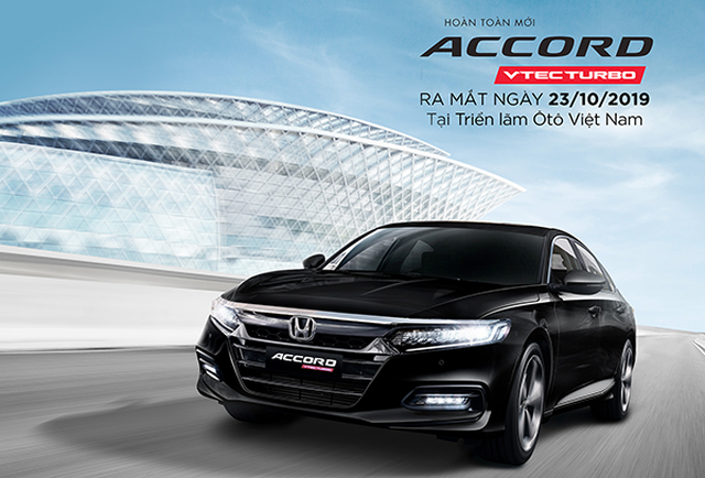 Honda Accord thế hệ thứ 10 tại Việt Nam sẽ dùng động cơ 1.5L Turbo - 1