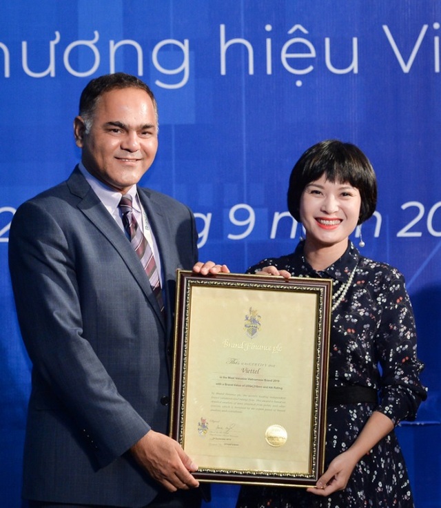 Được định giá hơn 4,3 tỷ USD, Viettel liên tiếp hai năm dẫn đầu Top 10 thương hiệu giá trị nhất Việt Nam - 2 Được định giá hơn 4,3 tỷ USD, Viettel liên tiếp hai năm dẫn đầu Top 10 thương hiệu giá trị nhất Việt Nam - 2
