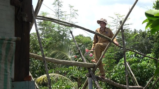 Những hình ảnh thân thương tại nhà Đại tá phi công Nguyễn Văn Bảy - 1 Những hình ảnh thân thương tại nhà Đại tá phi công Nguyễn Văn Bảy - 1
