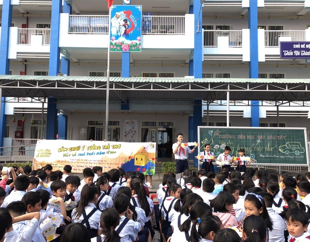 Bảo vệ môi trường và an toàn giao thông – chủ đề chính của Sân chơi Ý tưởng trẻ thơ 2019 - 2 Bảo vệ môi trường và an toàn giao thông – chủ đề chính của Sân chơi Ý tưởng trẻ thơ 2019 - 2