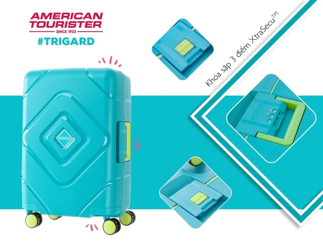 American Tourister chào đón “Tiêu Điểm 2019” với bộ sưu tập Trigard - 3 American Tourister chào đón “Tiêu Điểm 2019” với bộ sưu tập Trigard - 3