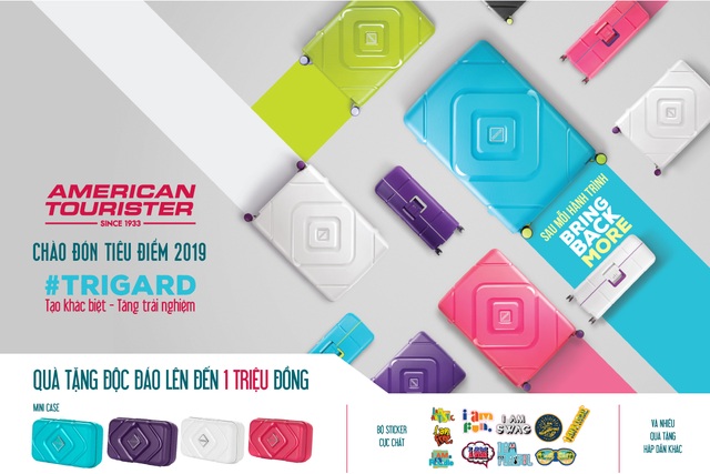 American Tourister chào đón “Tiêu Điểm 2019” với bộ sưu tập Trigard - 4 American Tourister chào đón “Tiêu Điểm 2019” với bộ sưu tập Trigard - 4