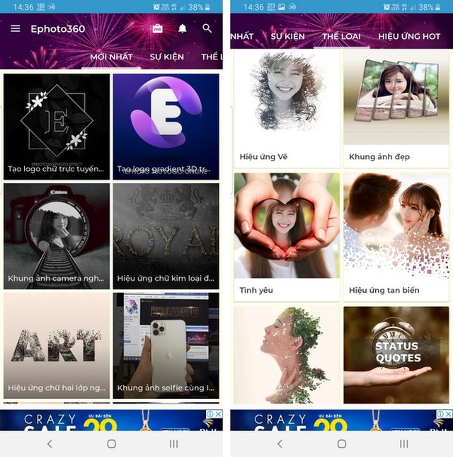 Ứng dụng tạo hiệu ứng tuyệt đẹp dành cho ảnh trên smartphone | Báo ...
