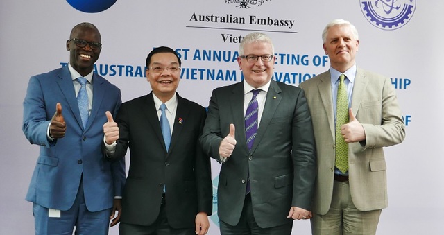 Australia hỗ trợ Việt Nam 10 triệu AUD thúc đẩy đổi mới sáng tạo - Ảnh 1. Australia hỗ trợ Việt Nam 10 triệu AUD thúc đẩy đổi mới sáng tạo - Ảnh 1.
