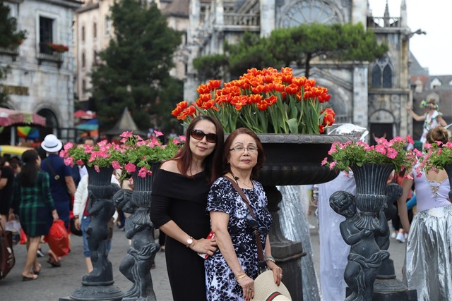 Một triệu bông tulip khoe sắc trên đỉnh Bà Nà - Ảnh 4. Một triệu bông tulip khoe sắc trên đỉnh Bà Nà - Ảnh 4.