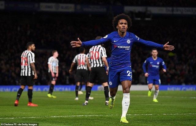 Thắng nhẹ Newcastle, Chelsea áp sát vị trí của Tottenham - Ảnh 2. Thắng nhẹ Newcastle, Chelsea áp sát vị trí của Tottenham - Ảnh 2.