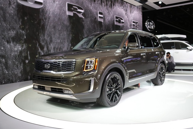 Kia Telluride chính thức ra mắt - Ảnh 1. Kia Telluride chính thức ra mắt - Ảnh 1.