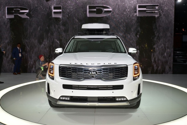 Kia Telluride chính thức ra mắt - Ảnh 10. Kia Telluride chính thức ra mắt - Ảnh 10.