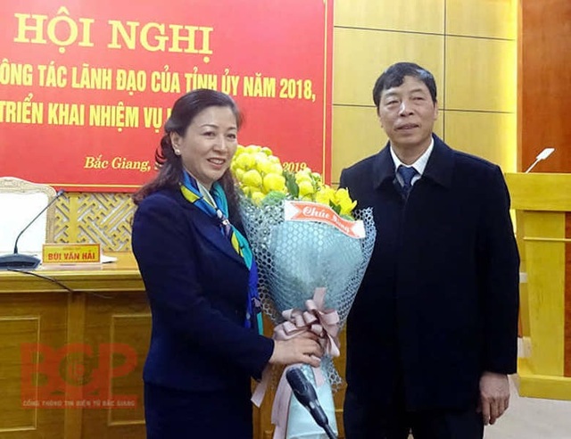 Bầu Phó Bí thư thường trực Tỉnh uỷ tỉnh Bắc Giang - Ảnh 1. Bầu Phó Bí thư thường trực Tỉnh uỷ tỉnh Bắc Giang - Ảnh 1.