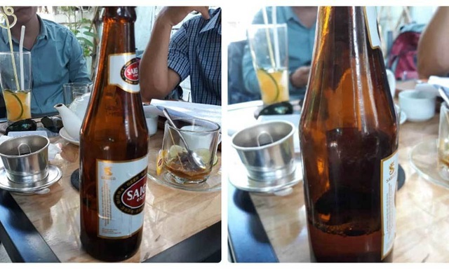 Sabeco bị khởi kiện đòi đền bù vì chai bia chỉ có 1/4 - 1 Chai bia chỉ có 1/4