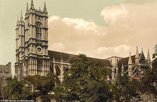Chiêm ngưỡng vẻ đẹp thế giới cách đây 100 năm - 5
Tu viện Westminster ở London, Anh.