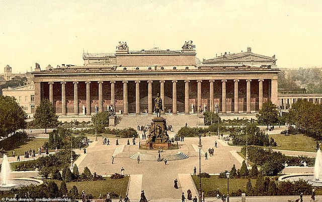 Chiêm ngưỡng vẻ đẹp thế giới cách đây 100 năm - 24
Bảo tàng Altes ở Berlin, Đức.